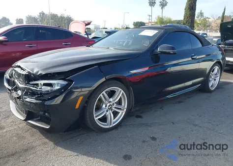 2016 BMW 640I z USA, uszkodzony, nr VIN WBA6F1C57GGT83293